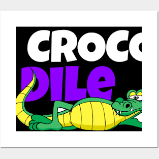 CROCODILE MILENNIAL Posters and Art